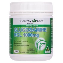 헬씨 케어 글루코사민 HCL 1000mg 200 캡슐, 1개