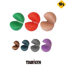 쯔리겐 [쯔리겐] 러버 간다마 프로 컬러 좁쌀봉돌, G7