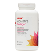 GNC 우먼스 콜라겐 뷰티 베이직 캐플렛 글루텐 프리 무설탕, 180개입, 1개