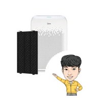 위닉스 공기청정기 제로NX 탈취 필터 CAF-J0D1, AZNS400-IWK 1개