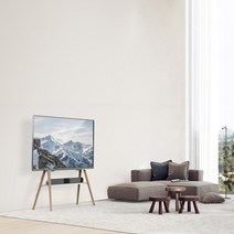 75인치티비거치대 FS75N 벽밀착형 2세대 65인치이젤형 tv스탠드 셋톱선반 장착, 75인치 벽밀착형 이젤형 스탠드거치대/화이트