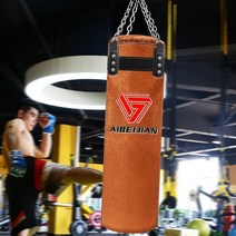 180 cm160 cm140 소가죽 샌드백 펀칭 복싱 백 헤비 펀칭 백 성인 mma 무에타이 태권도 산다 홈 파워 트레이닝, 120cm