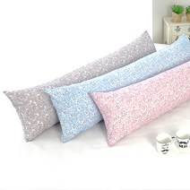 찬미디자인 여름 바디필로우 솜포함, 아이스 싸리잎 핑크