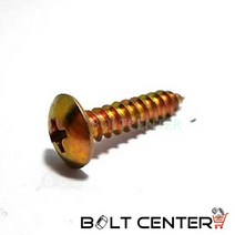 트러스 1종 우산머리 T형 탭핑 스크류 나무 철판피스, T형-1종[니켈도금]4X12-1000개