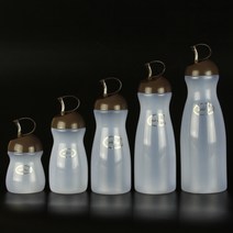 목향 웰빙 양념병 5종 플라스틱 양념병 소스병 소스통, 대 6.5x19(cm)