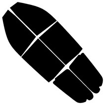 로톰 그랜드카니발 (05년-14년) 측면 썬팅필름, RTF-7S 25 (연함), 기아