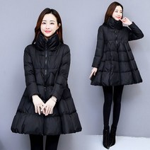 L.ONLINE SHOP여성 패딩 퀼팅 누빔 경량패딩 빅사이즈 슬림핏 A라인 패딩 숏패딩 경량패딩 롱패딩