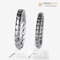 진주모아 99.9998% 오리지널 실버 게르마늄 건강팔찌 남성 여성, BNOSB-01(남성), 1개