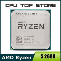 AMD-Ryzen 5 2600 R5 3.4GHz 6 코어 12 65W CPU 프로세서 YD2600BBM6IAF 소켓 AM4 라이젠 중고 씨피유 쿨러 미포함