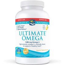 노르딕내츄럴스 얼티미트 오메가 3 1280mg 레몬 소프트젤 210정
