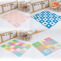 안전매트칼라 퍼즐매트 층간소음 베란다 매트, 01. 러브, 상세설명 참조