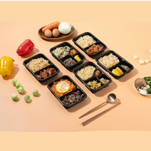 다이어트 볶음밥 도시락 양 많은 벌크업 단백질, 밥이땡기는날도시락_6종_12팩