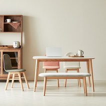 라움 퓨어 화이트 6인용 세라믹+자작합판 식탁 테이블 세트 1600size, 퓨어올화이트스퀘어세라믹6T+자작합판1600