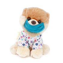 BOO 월드넘버원 마스크 부 강아지인형 12cm 동물, 하하시스쿠팡 본상품선택