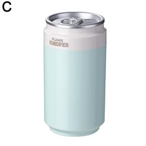 불멍 캠핑용 가습기자동차 초음파 미니 USB 가습기 휴대용 불꽃 램프 공기 에센셜 아로마 오일 디퓨저 홈, 01 Green