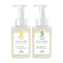 [레몬향 / 베이비 파우더향] 에코퓨어 버블 핸드워시 300ml, 베이비 파우더향, 1개