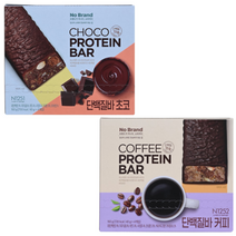 노브랜드 단백질바 초코 4입(40g*4) + 커피 4입(40g*4) 다양한 프로틴바 가성비 고효율 간식 1개