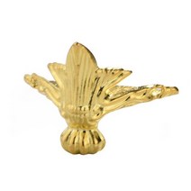 테이블 원목 다리 골동품 합금 나무 상자 발 다리 코너 보호대 삼각형 조각 브래킷 가구 하드웨어 개입, 02 금