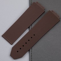 Hublot 위블로 시계 호환 빅뱅 25x19mm 가죽 스트랩 레더 워치 스티치 밴드 시계줄