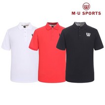[AK수원점] [엠유스포츠] 남성 골드독 반팔 티셔츠(MU22322TS81)