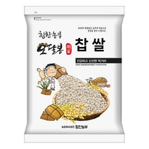 힘찬농부오달봉 2022년산 햇곡 국산 예천 고논 찹쌀, 1포, 1kg