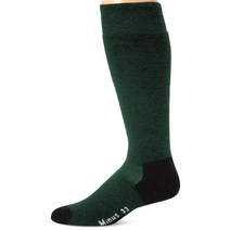 Minus33 Merino Wool 스키 및 스노보드 양말 그레이 헤더 라지, Blue Usa