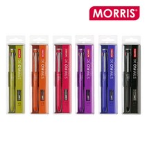 모리스 스타플로 3색 볼펜 0.7mm 낱개 / 다색 볼펜 / 부드러운 필기감 / 선명한 컬러 / 하이브리드 팁 / 부드러운 노크 버튼 / 독특한 헤더 디자인, Royal Blue (로얄 블루)