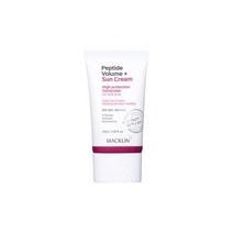 맥클린 펩타이드 볼륨 선크림 50ml SPF 50+ 혼합자차, 맥클린 펩타이드 볼륨 선크림 50ml SPF 50+ 혼