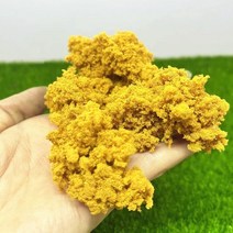 모형 제작 재료 30 그램/가방 수제 DIY 빌딩 모델 잔디 마이크로 풍경 재료 8 색 키트 취미 공예 액세서리, 05 Dark yellow  30g bag