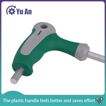 손잡이가 있는 T자형 육각 렌치 스크루드라이버 키 크롬 바나듐 스틸 호환 호환 합금강 2mm-10mm, 01 2.0mm(1Pcs)