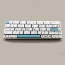 XDA Keycaps 127 키 염료 승화 로세스 PBT 오피스 컴퓨터 Repacement 부품, 한개옵션2, 01 Sushi Japanese, 한개옵션1