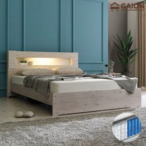 [가이온] 애니 LED 침대 SS 7존 포켓매트리스