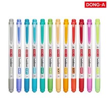 동아 트윈라이너 소프트 형광펜 낱개 양면, 그레이