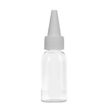 허브스프레이 플라스틱용기 뾰족캡 흰색 검정 30~100ml, 30ml, 투명용기 흰색캡