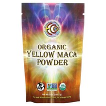 Earth Circle Organics 어스 써클 오가닉 옐로우 마카 파우더 226g, 1개