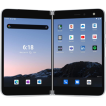 마이크로소프트 서피스 듀오 언락폰, Glacier, 128GB Unlocked, 128GB