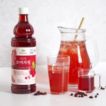 자연초 오미자청 900ml 오미자원액 오미자엑기스, 2개