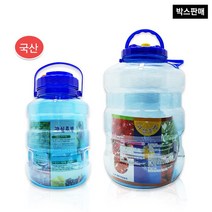 [박스판매] 담금주병 청매실병 과실주병 효소병 술병 장보고주방, 1박스(6P), 22L