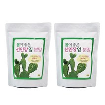 제주산 선인장잎분말 천년초분말 제주도산 500g 2팩, 단품, 단품