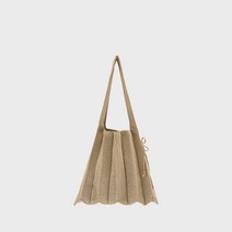 조셉앤스테이시 Lucky Pleats Knit S Starry Hazelnut