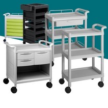 학교 실험실 연구소 이동카트 트롤리 식당카트 배식 갈비집 홀카트 청소, 1개, CART-101C