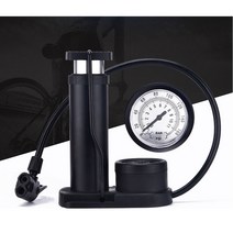 자전거 펌프 에어 바람 공기주입기 던롭 슈레더 프레스타 발펌프, 1개