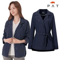 PAT 셔링 스트랩 자켓