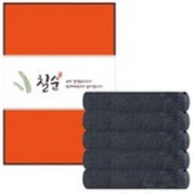 송월타월 심플컬러무지 세면타월 130g 30수 면사 + 케이스 + 칠순팔순 답례 띠지 500 x 70 mm, 세면타월(회색), 띠지(A), 10세트