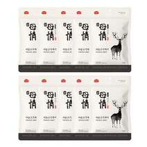 아스쿠 모정 사슴고기 져키 120g x 10개 영양간식