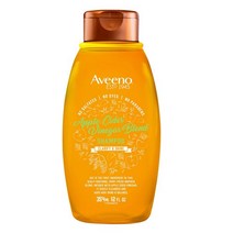 Aveeno Apple Cider Vinegar Sulfate-Free Shampoo for Balance & High Shine Daily Clarifying & Soothin, 샴푸