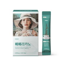 HWC 빼빼리카노 효소커피 14포 x 4박스, 42g, 4개