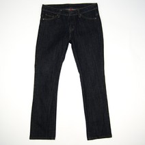 342.유니클로 UJ 솔리드 데님 일자 청바지/정품/여성