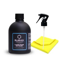 블루믹스 클리어샤인 카나우바 물왁스 300ml 차량용 퀵디테일러 차왁스 퀵디 + 트리거 타월, A-1 클리어샤인 300 + 타월