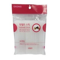 오공 전문가용 핫멜트 미니 스틱 7.2mmX40-240g, 26개